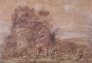 Claude Lorrain Sermon on the Mount (mk17) oil on canvas